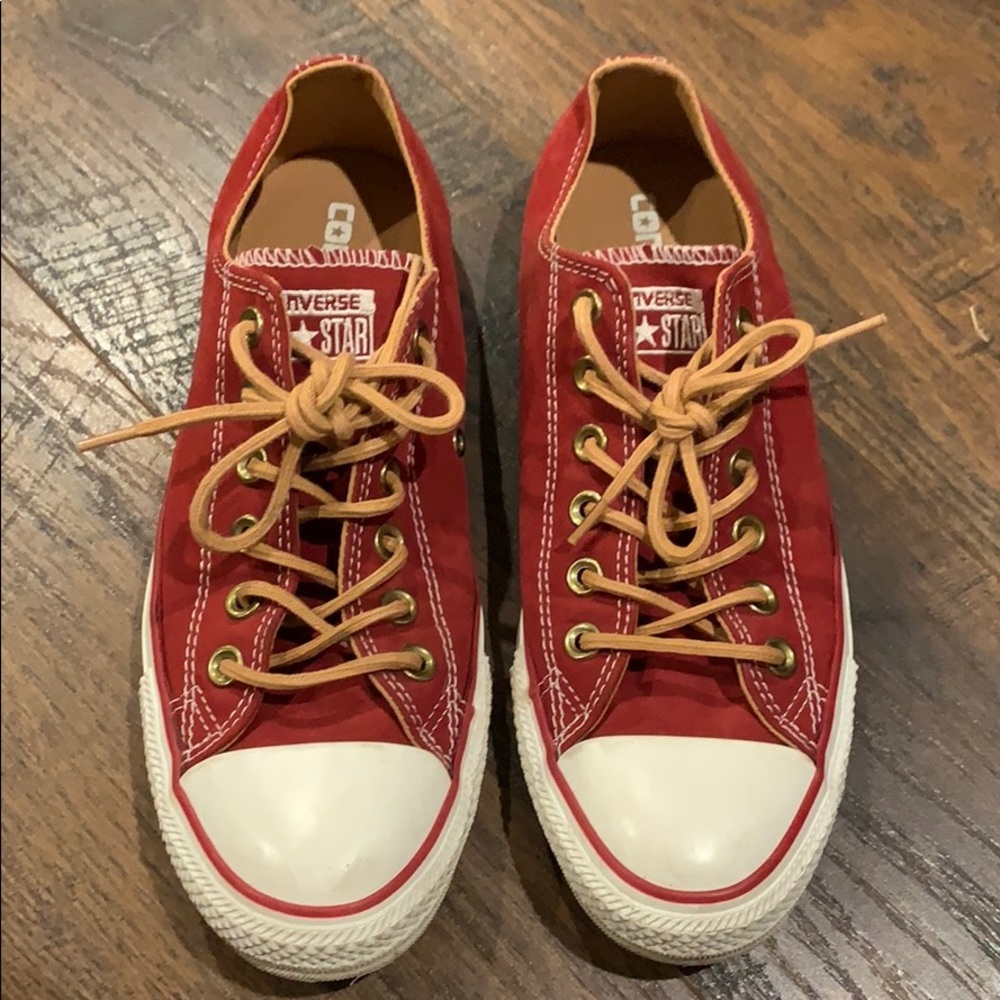 Gently Used Red Converse- Women’s 8, Men’s 6
